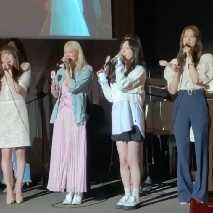 축가 부른 소녀시대0