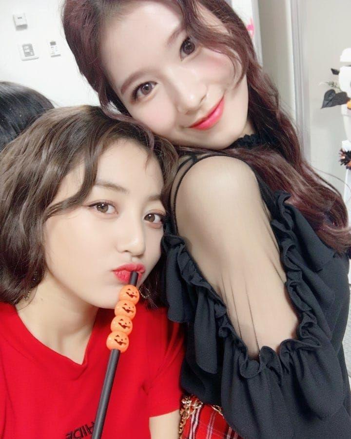 트와이스 인스타-지효의 사나 생일 축하0