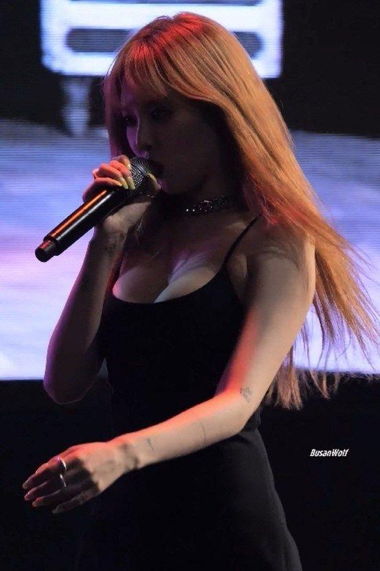 슬립 원피스 입은 현아0