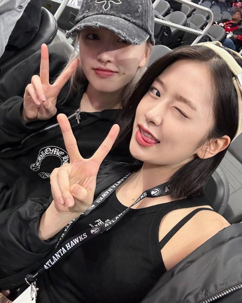 아이브 안유진과 리즈1