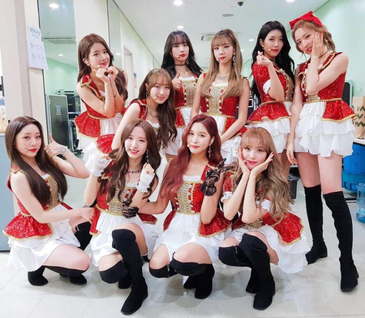 콘서트 마친 우주소녀0