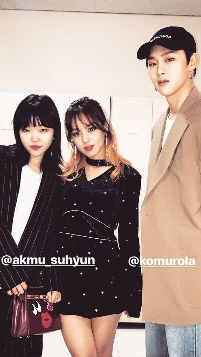 김희정 with 악동뮤지션 수현 (비정규직아이돌)1