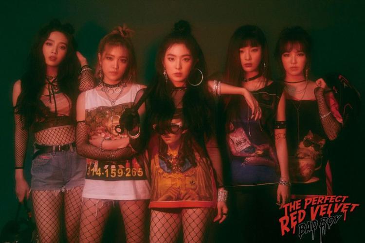 레드벨벳 공식 홈페이지 단체 사진 + 인스타 합짤5