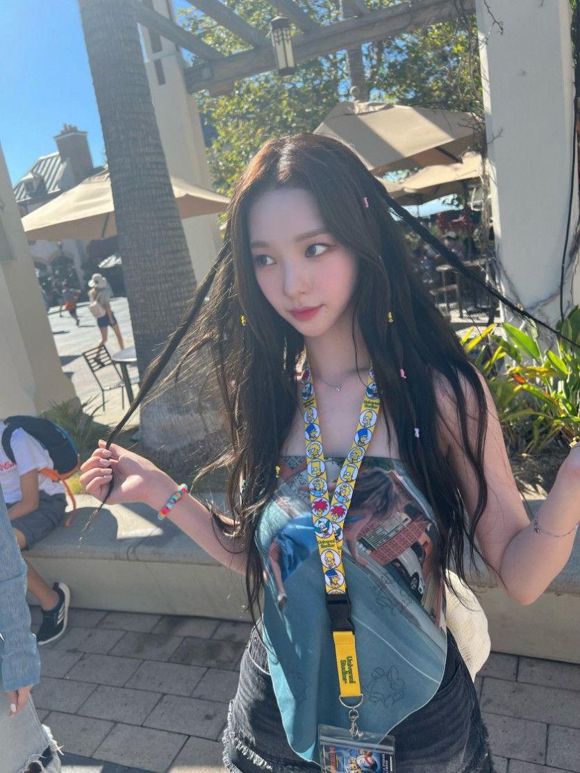 에스파 인스타_LA 카리나 닝닝2