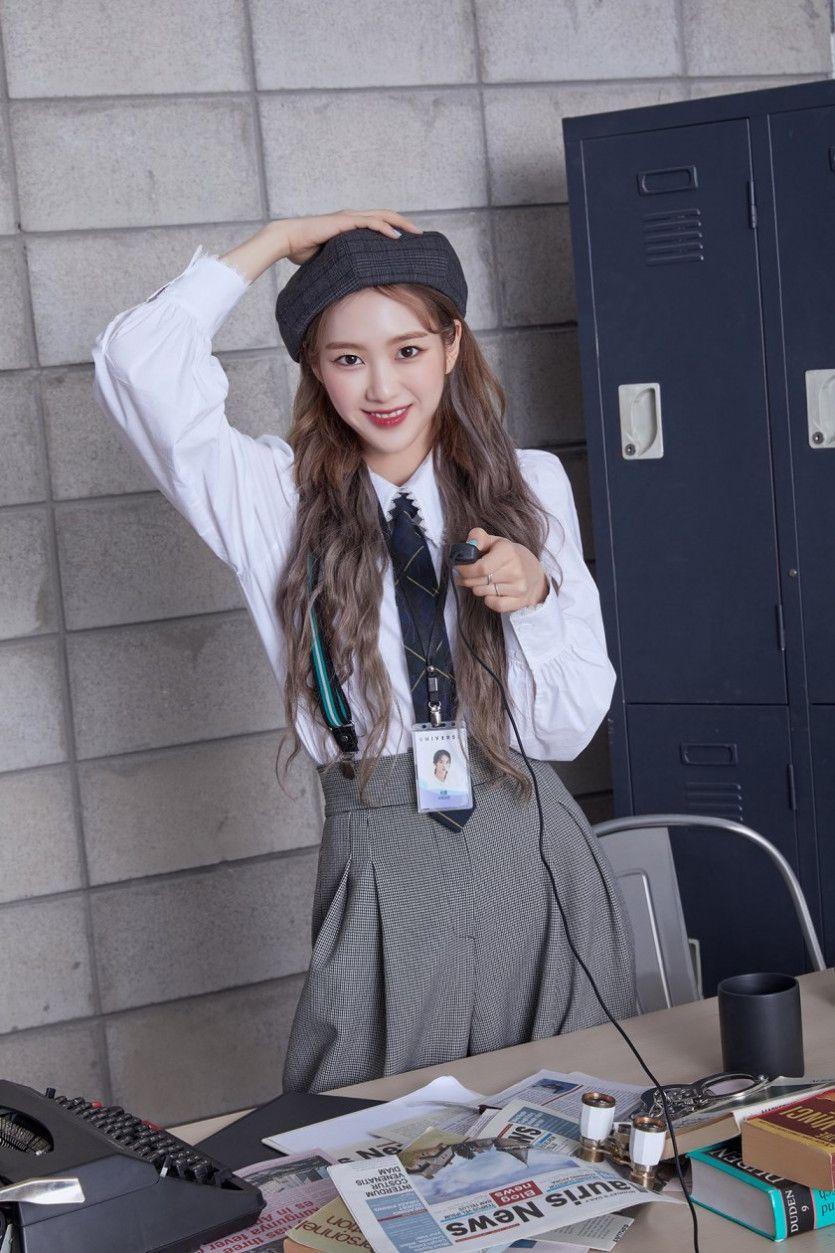 비밀 요원 컨셉 화보 오마이걸 지호2