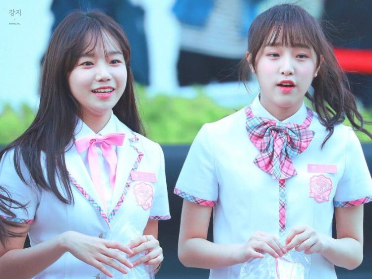 아이즈원 조유리 최예나 new6