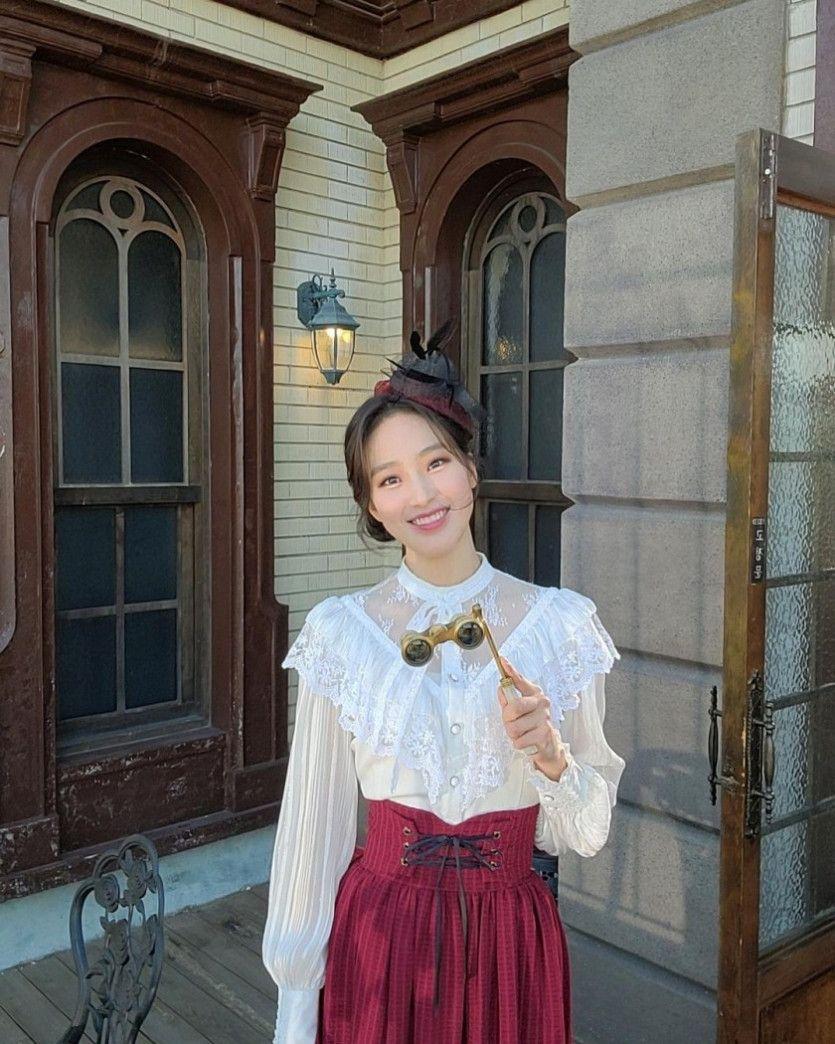 시대극 복장 주시은 아나운서1