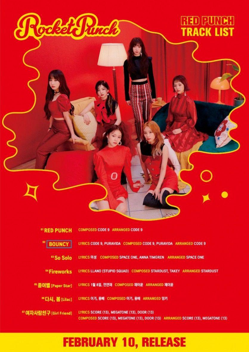Rocket Punch 2ND MINI ALBUM [#RED_PUNCH0