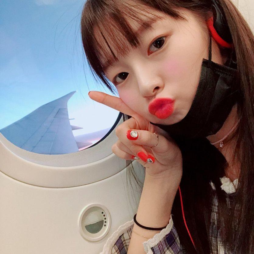오마이걸 아린  '노을 예쁜거 보라구 찍었지여~'0
