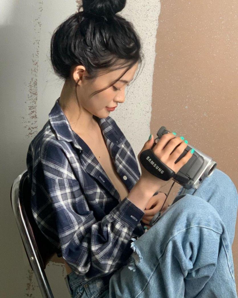 단추를 모두 풀어버린 다이아 솜이5