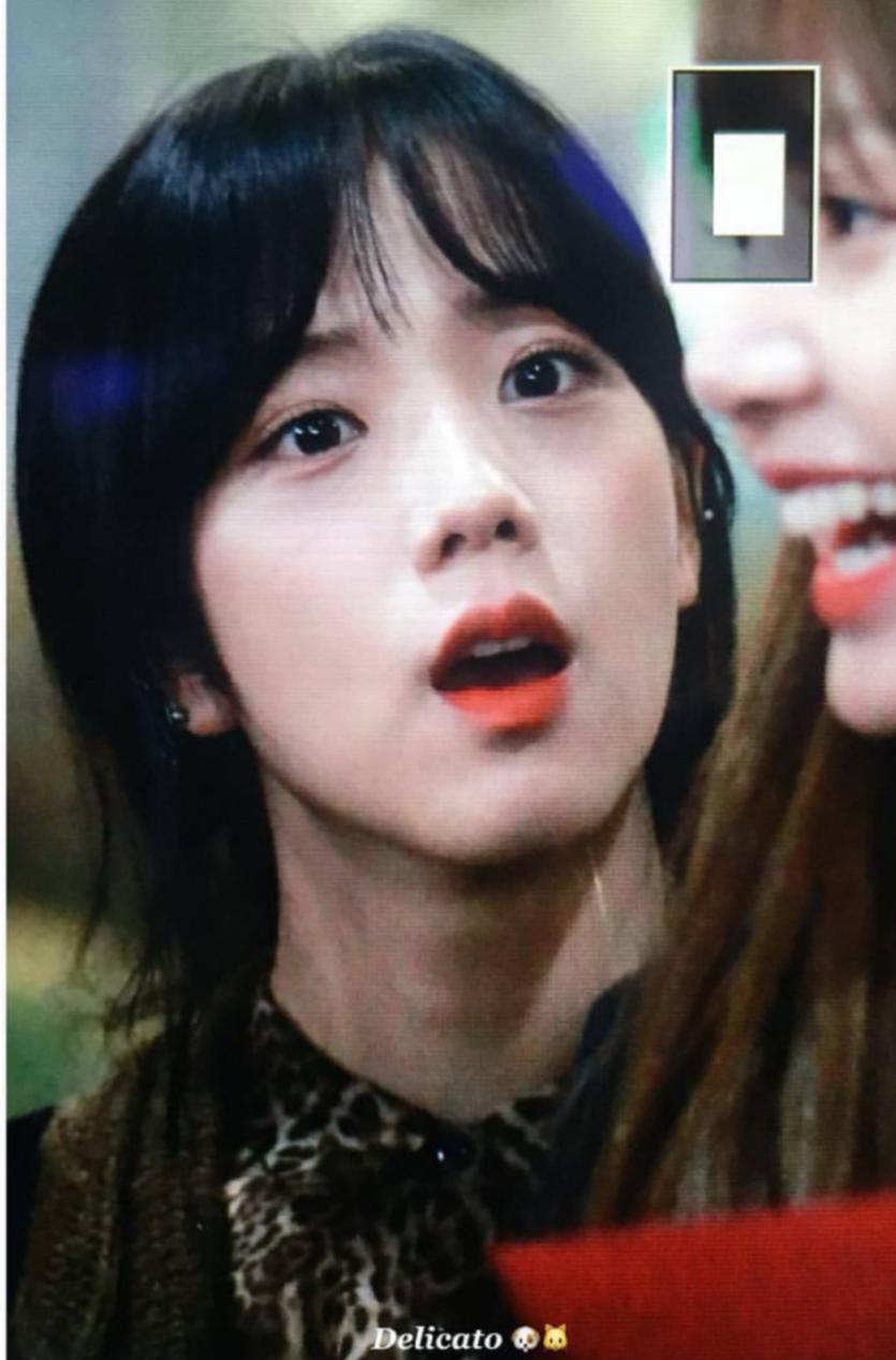 앞머리 자른 블랙핑크 지수 사진 모음2