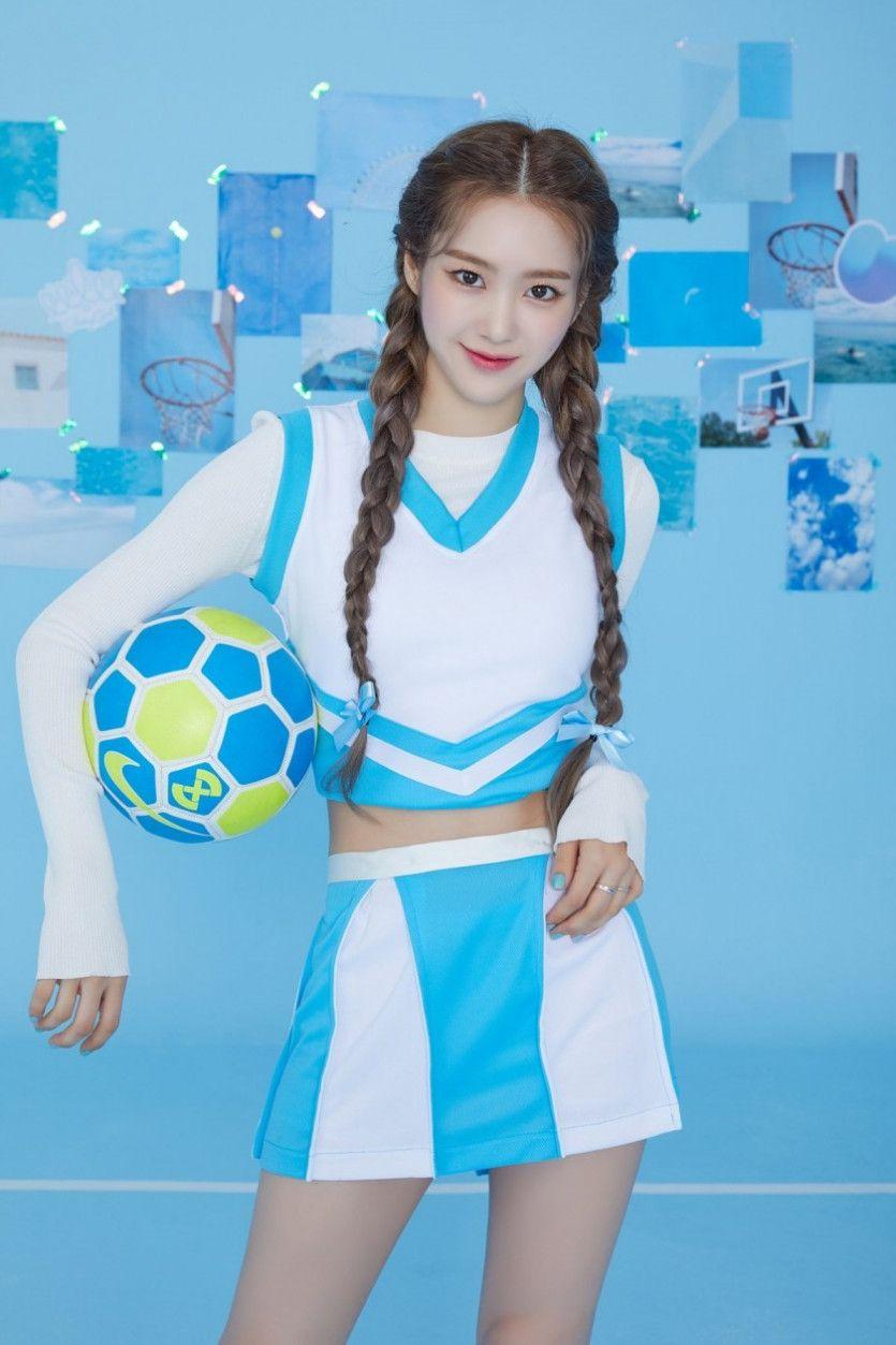 치어리더 컨셉 화보 오마이걸 지호3