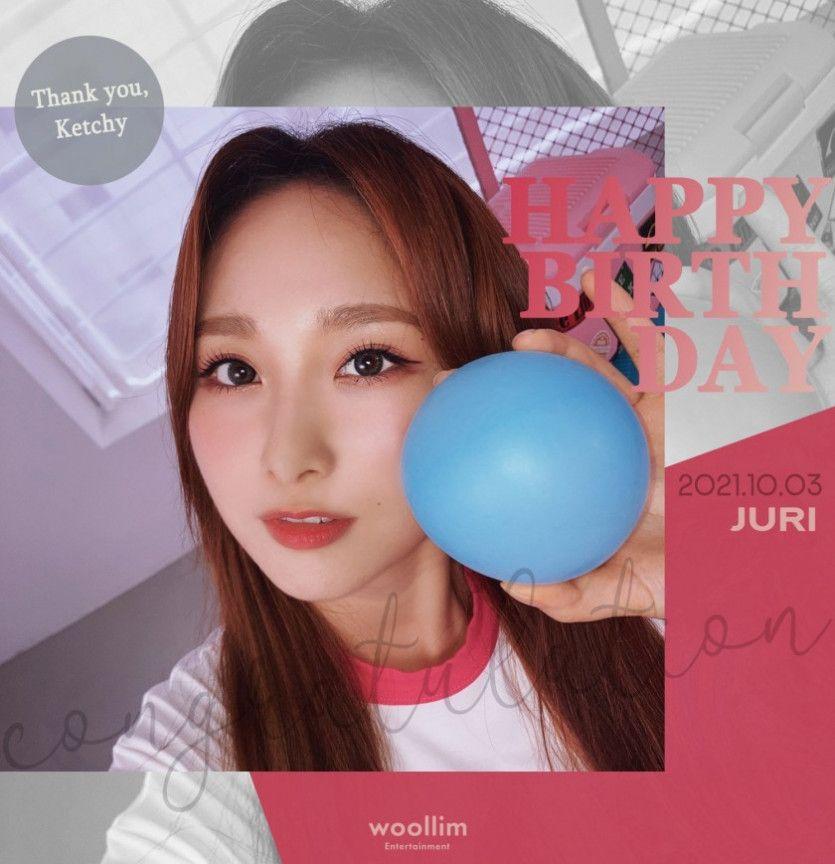 오늘은 로켓펀치 쥬리의 25번째 생일입니다.0