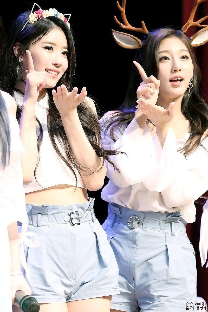러블리즈 부엉이와고라니 미주,예인4