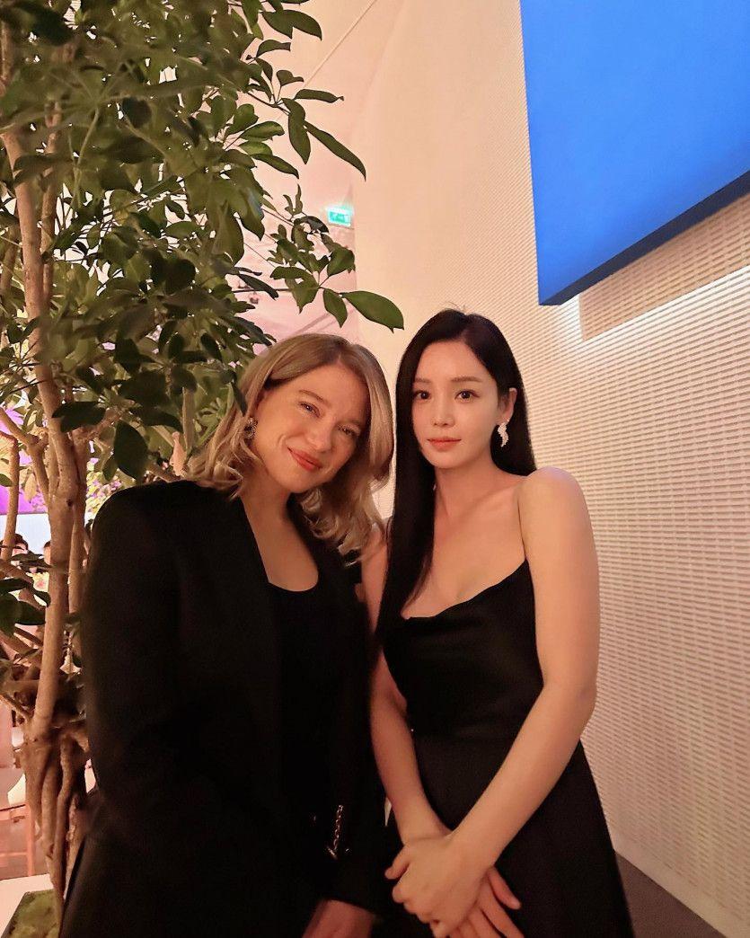 남규리 인별 with 레아 세이두0