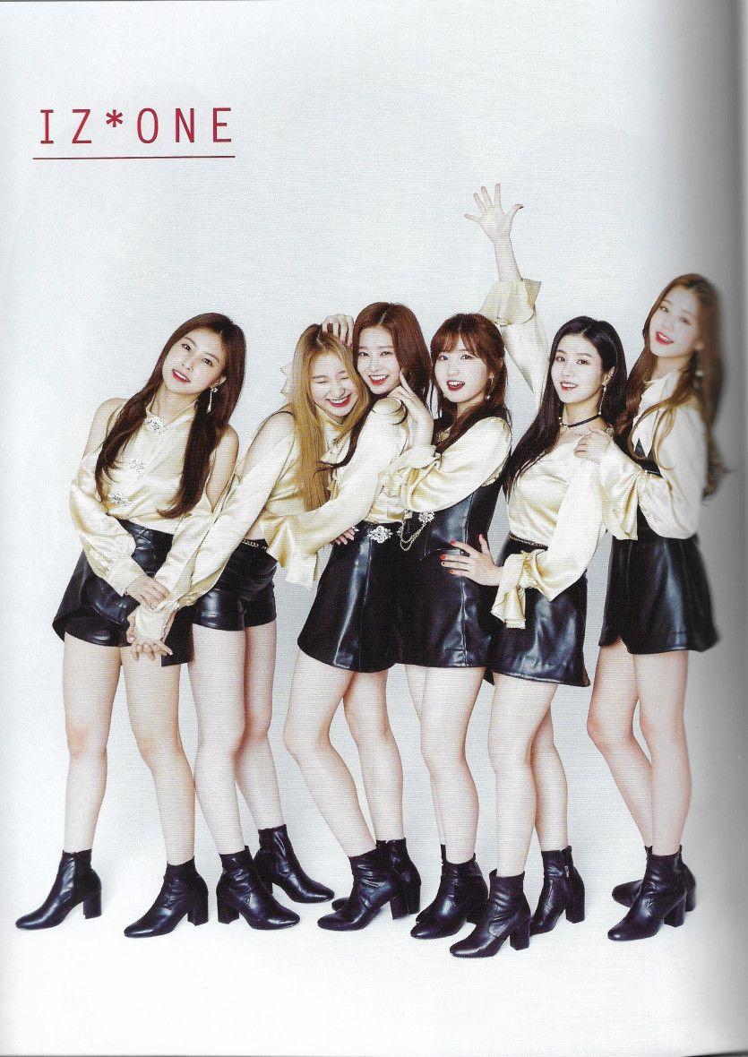 아이즈원, K-POP Girls 4월호 스캔본2
