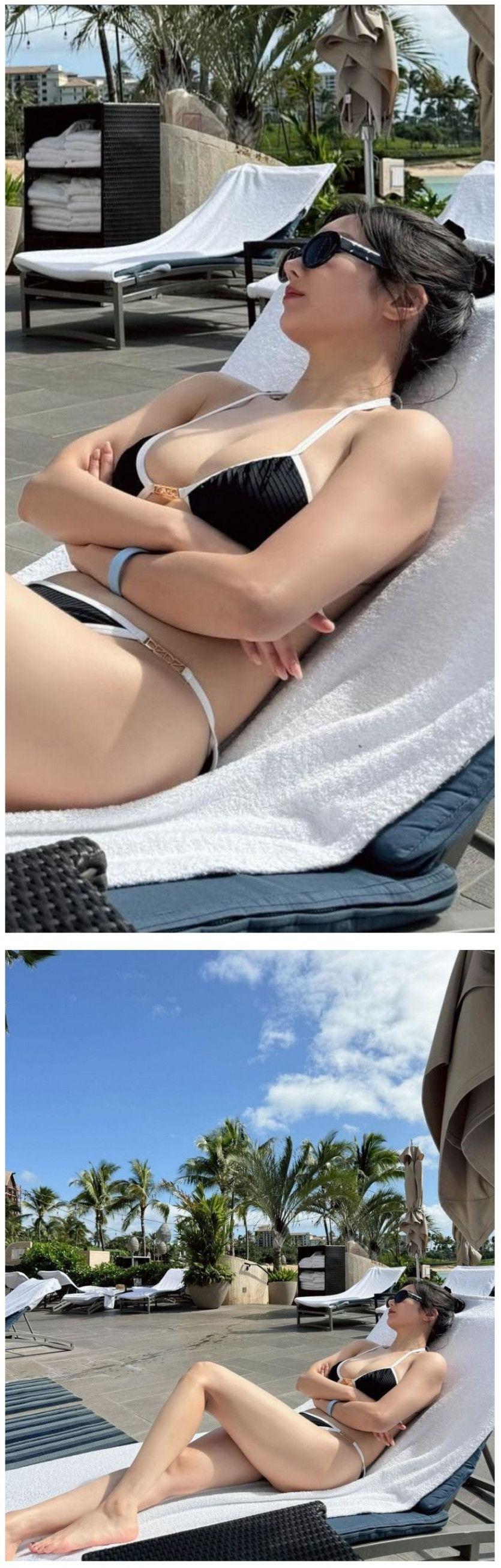 권은비 비키니1