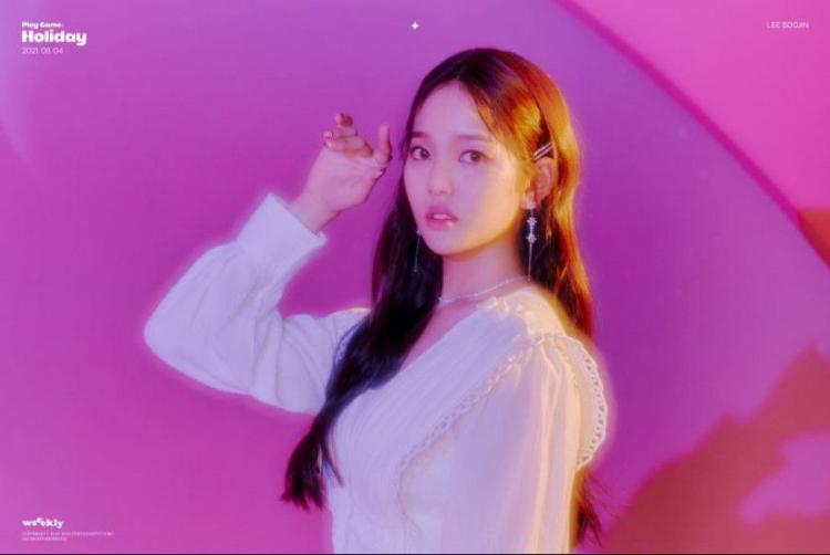 위클리 "Play Game : Holiday" 콘셉트 포토&필름 이수진 & 먼데이0