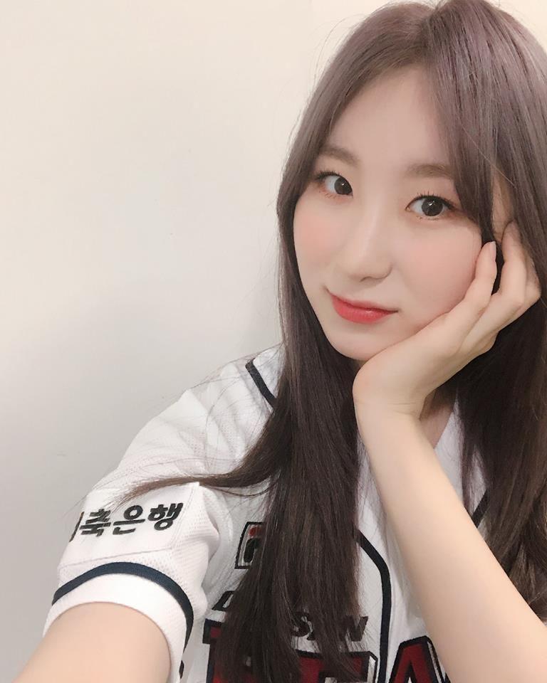 아이즈원 잠실 야구장 셀카 모음1