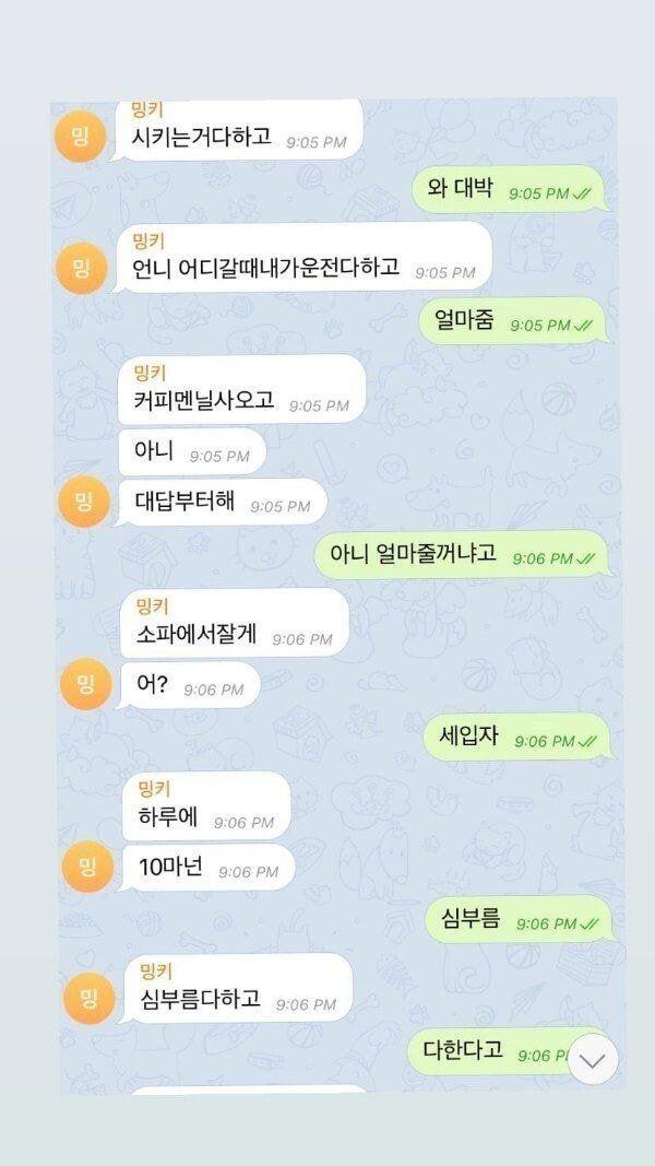 본격 강생충 찍는 강민경과 이해리1
