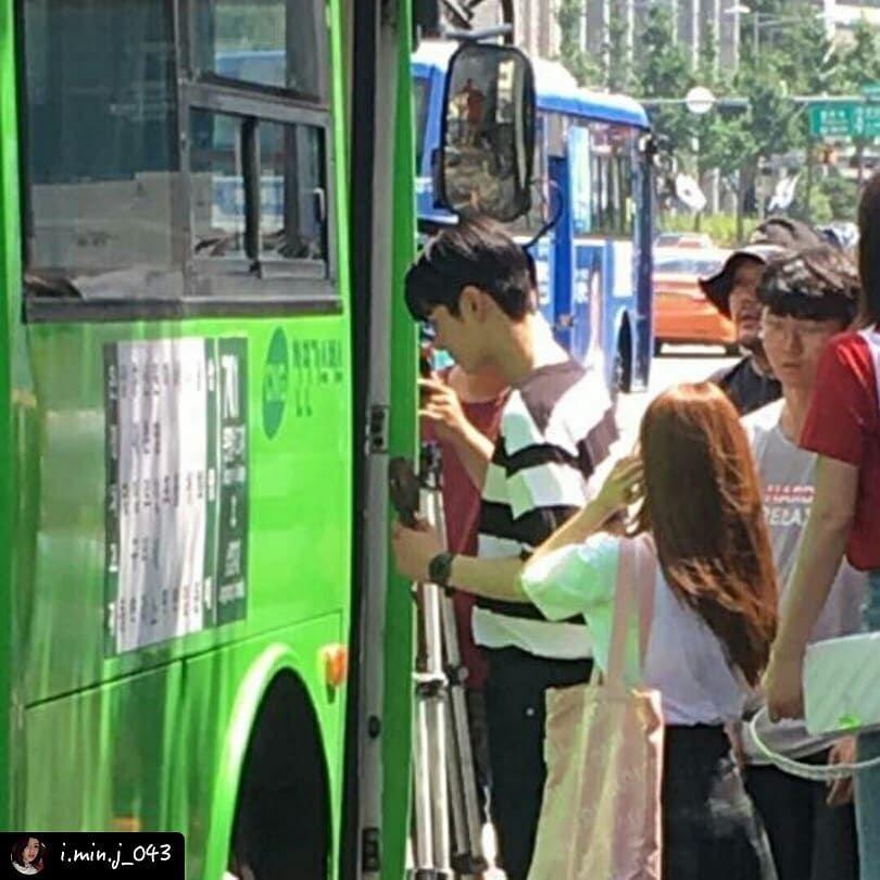 내 아이디는 강남미인 촬영장 모음(도희, 차은우, 임수향, 타이거 jk, 주노플로, 비지 外)1