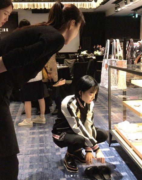 Coach korea 간 윤하2
