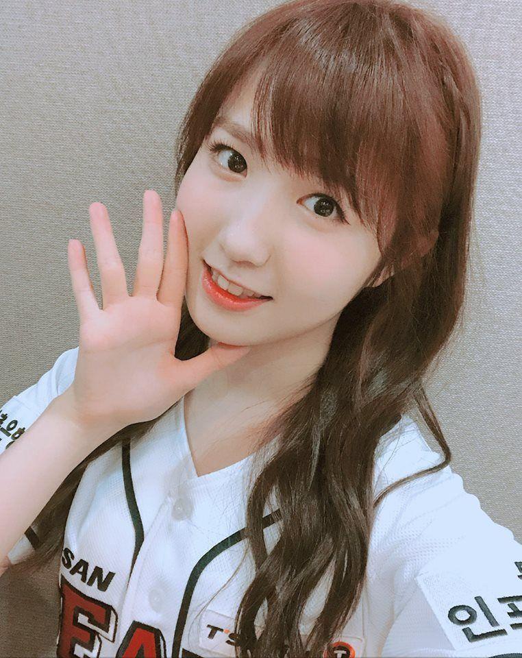 아이즈원 잠실 야구장 셀카 모음4