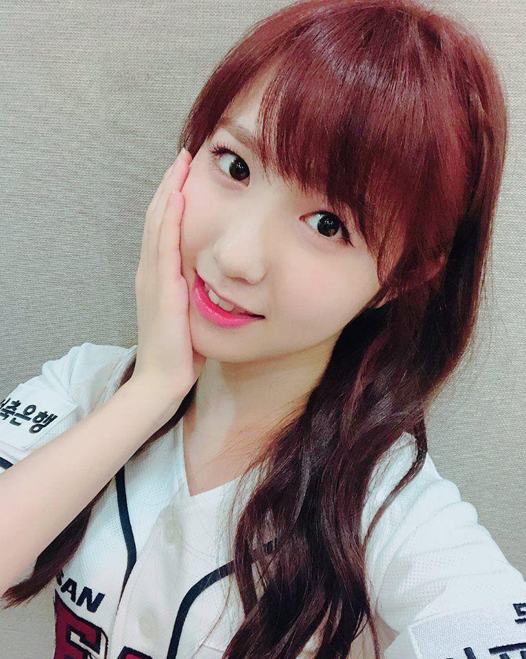 아이즈원 잠실 야구장 셀카 모음5