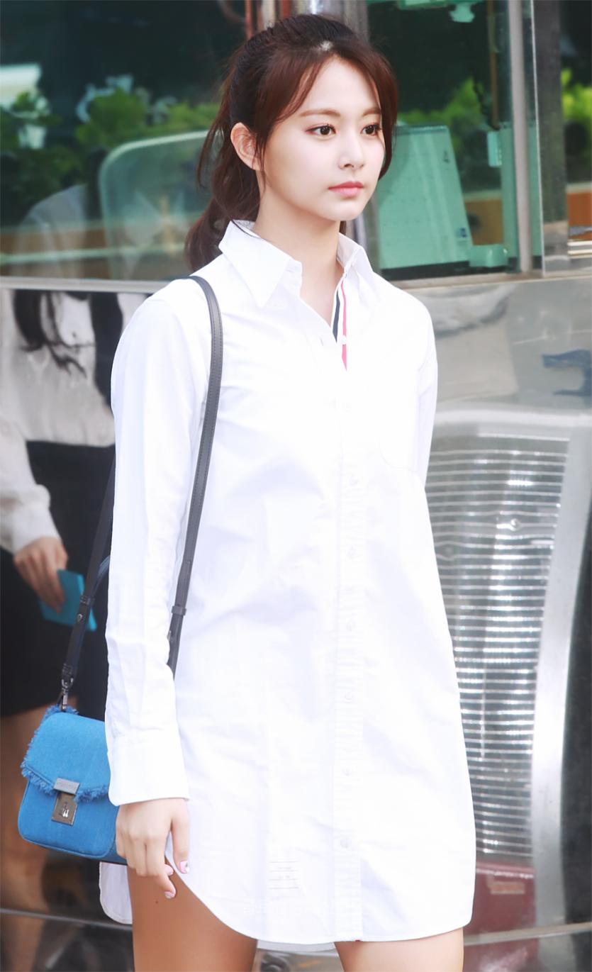 180420 뮤직뱅크 출근 트와이스3