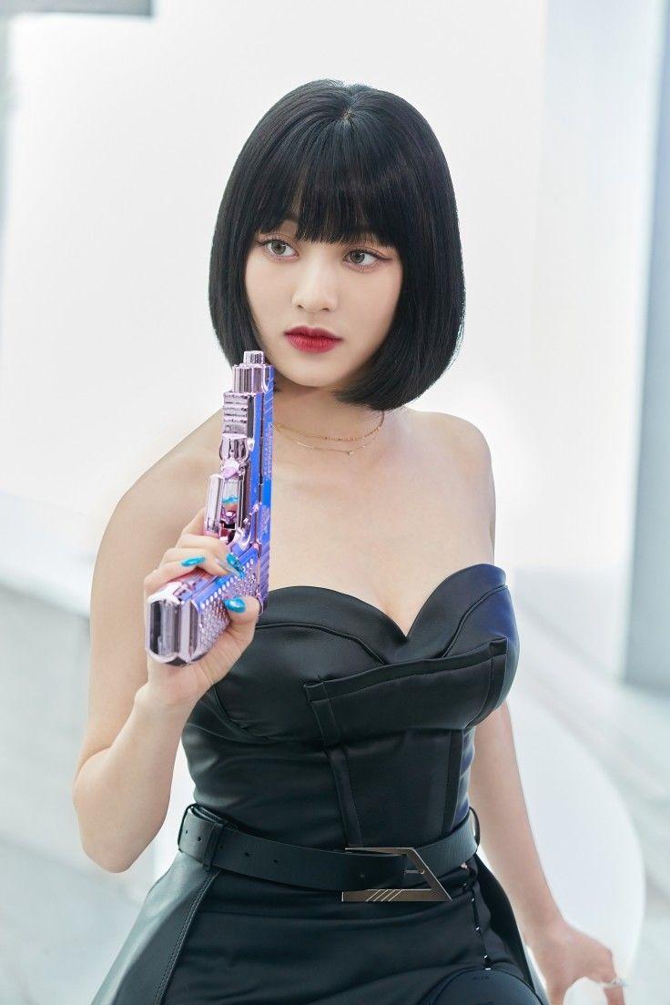 지효 이번 앨범 지리는 가죽의상!2