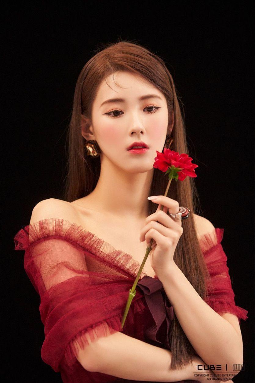 (여자)아이들 'I burn' 자켓 촬영 비하인드 불(火)ver.1