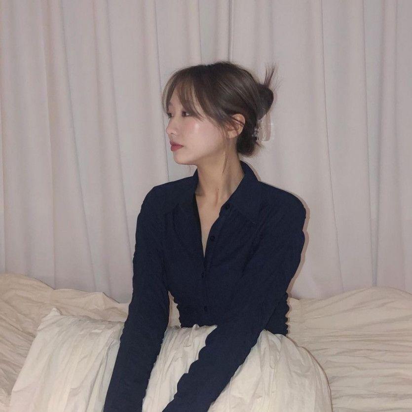 류수정 인스타_단추 원피스3