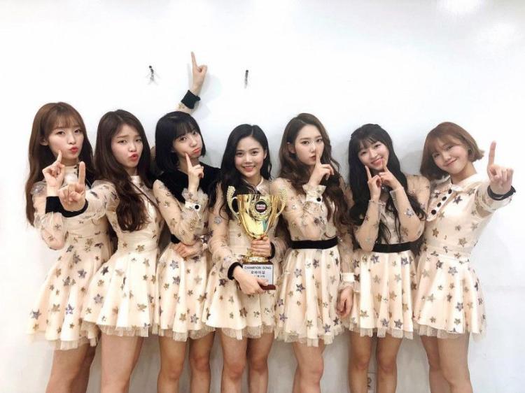 오마이걸 아린 지호 유아 + 효정 비니 + 단체샷2