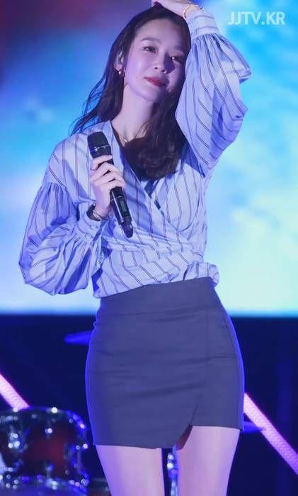 h라인 스커트 강민경0