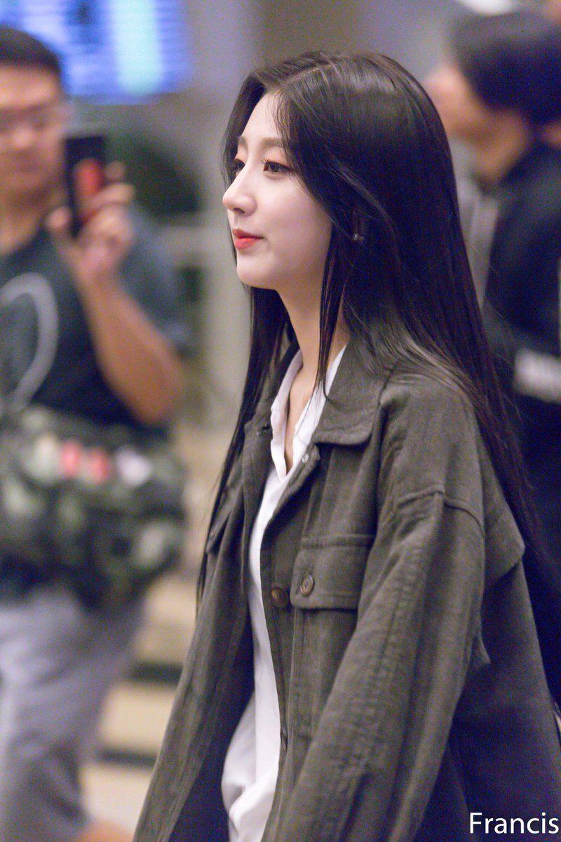 러블리즈 싱가폴공항 출국 정예인0
