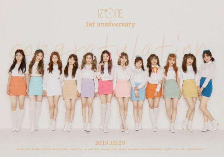 아이즈원 데뷔 1주년0