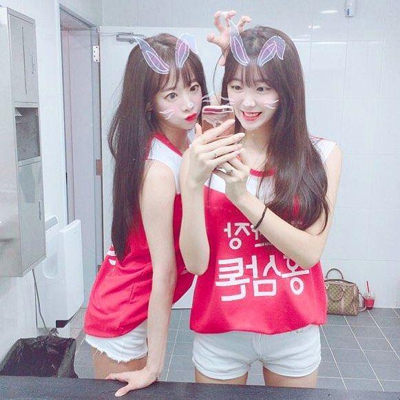 안지현 김한나 치어리더1