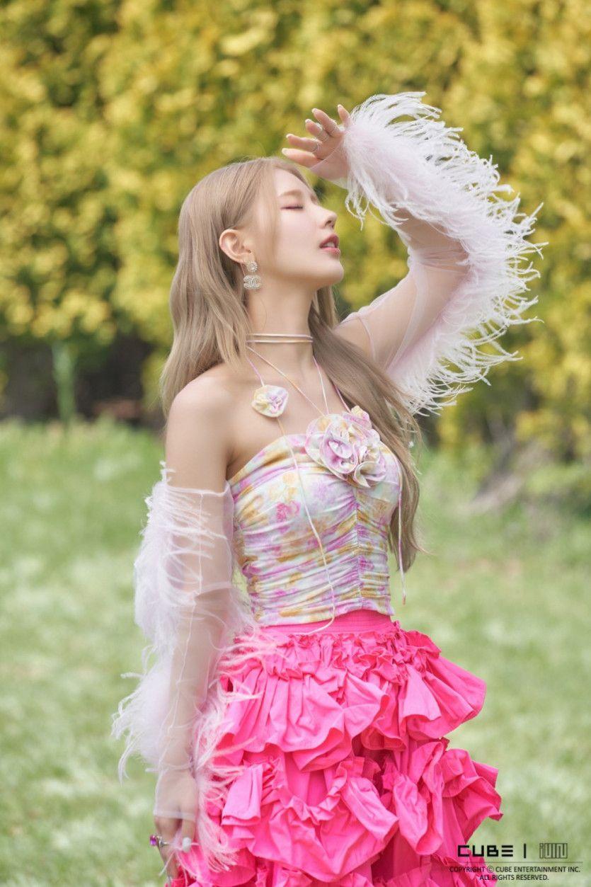 (여자)아이들 미연 Drive 뮤비 비하인드 컷1