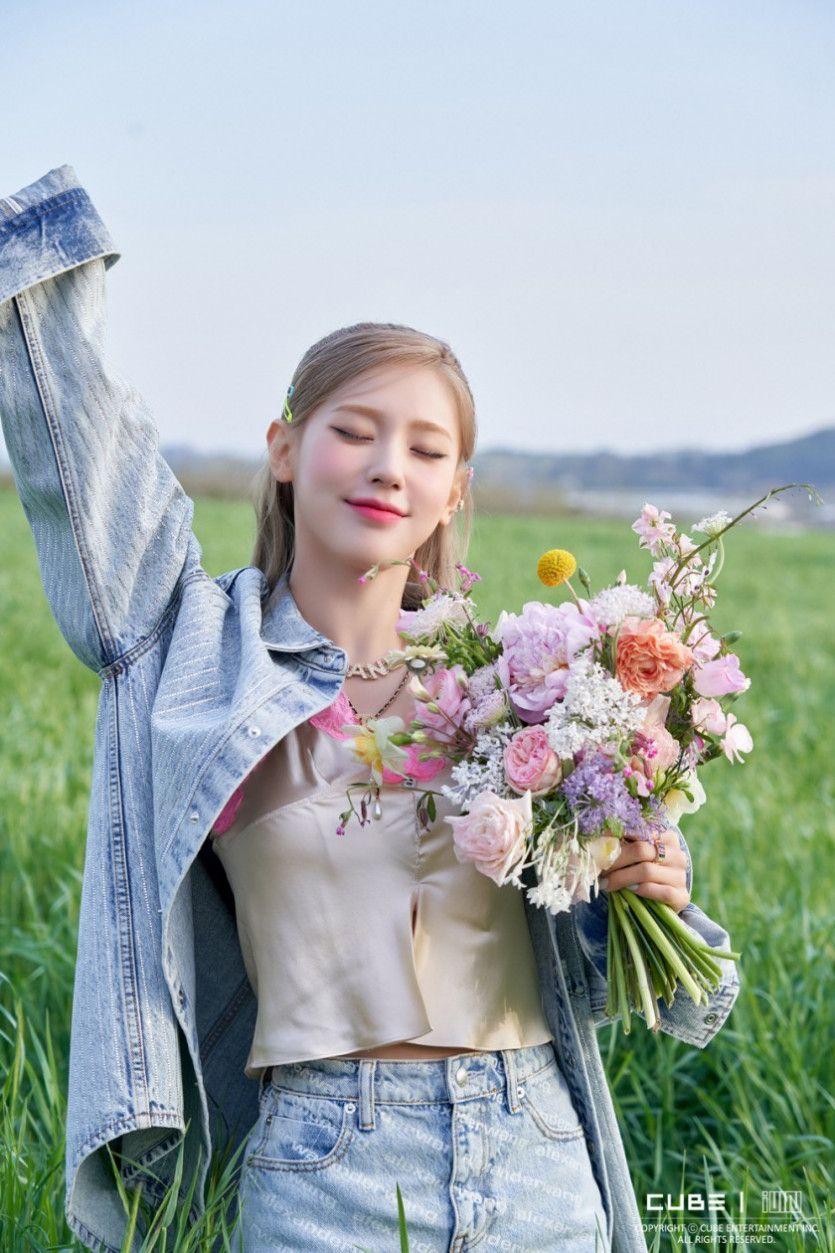 (여자)아이들 미연 Drive 뮤비 비하인드 컷4