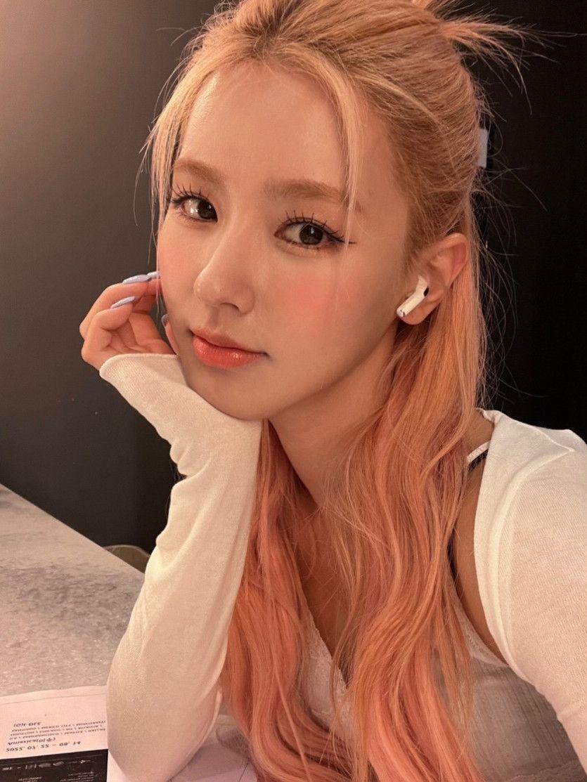 아이들 미연 셀카 업데이트0