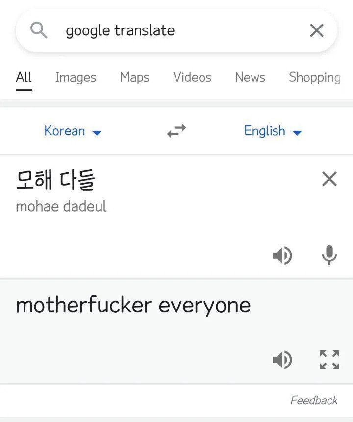 리아 버블... 자동 번역 대참사1