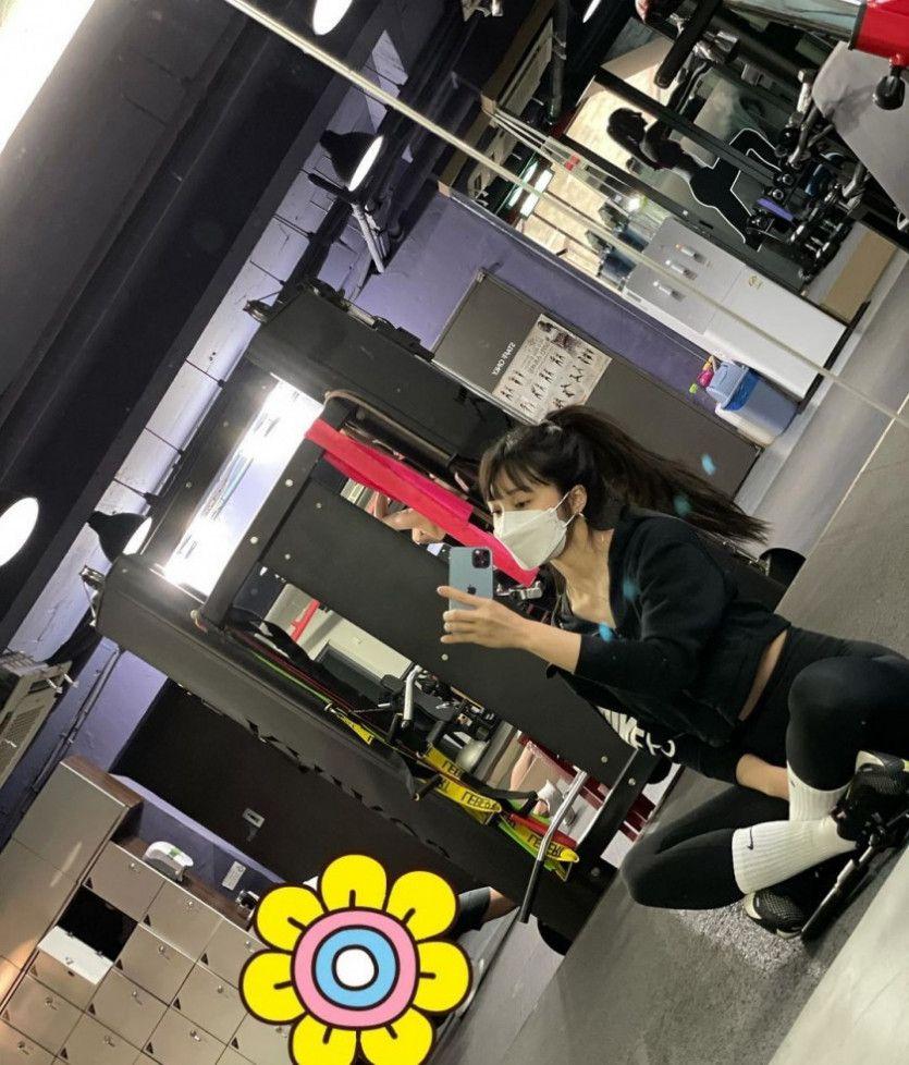 정은지 인스타_운동은 레깅스5