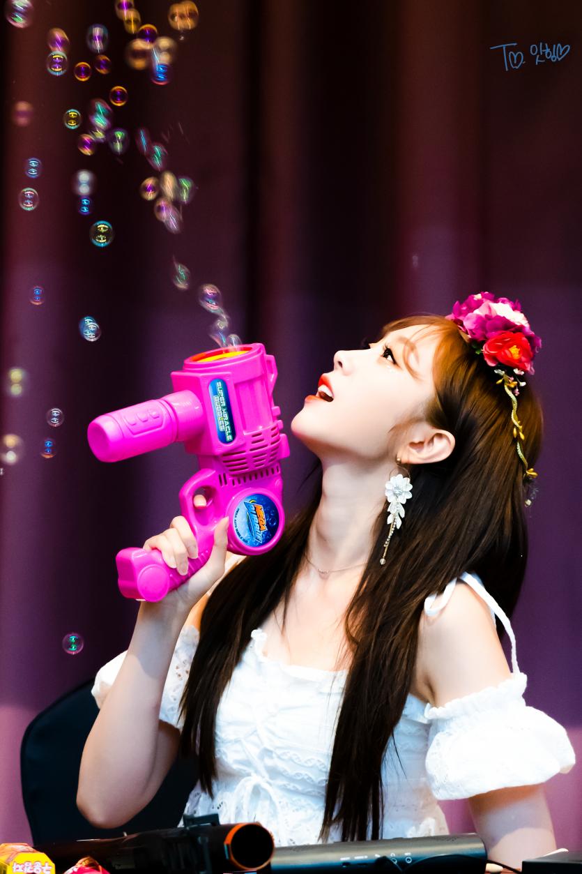 러블리즈 모닝 비눗방울 여우 서지수2