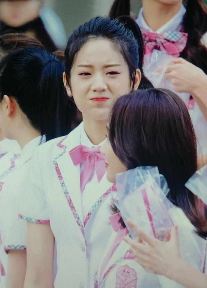 프듀48 참가하고 우는 장규리0