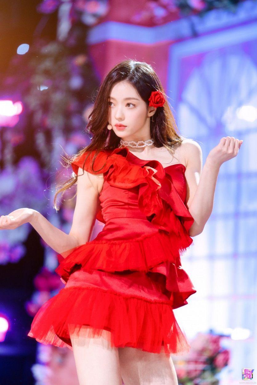 레드 드레스 직찍 오마이걸 유아5