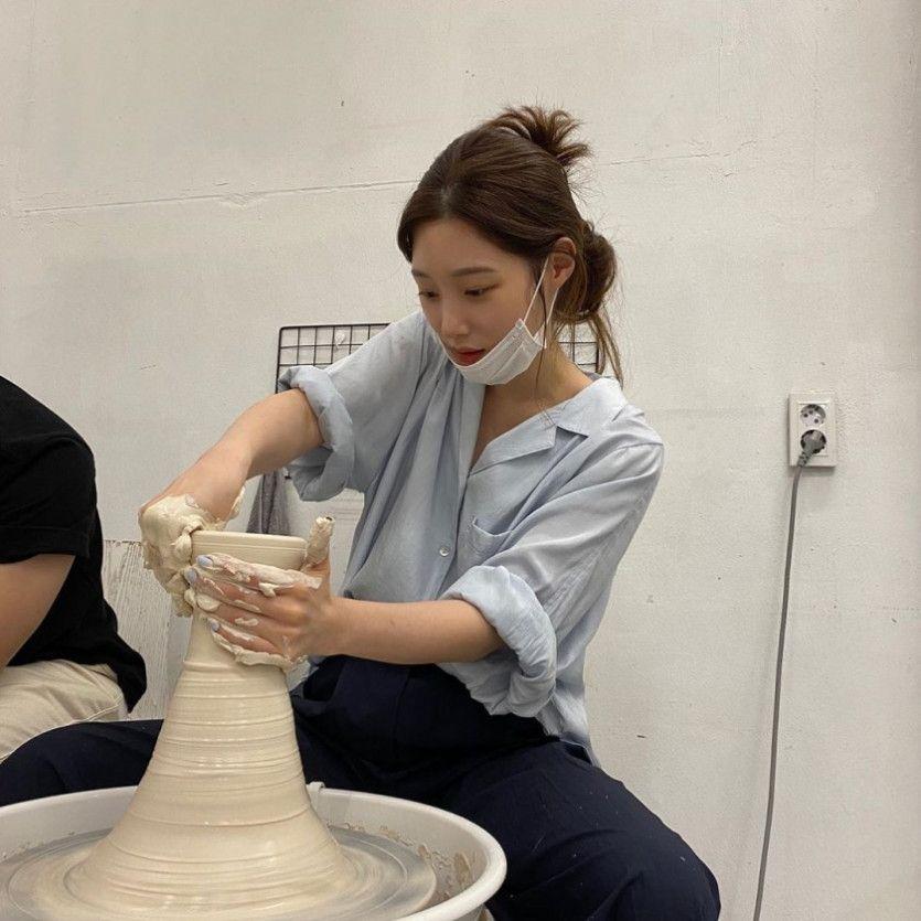 정채연 인스타_도자기0