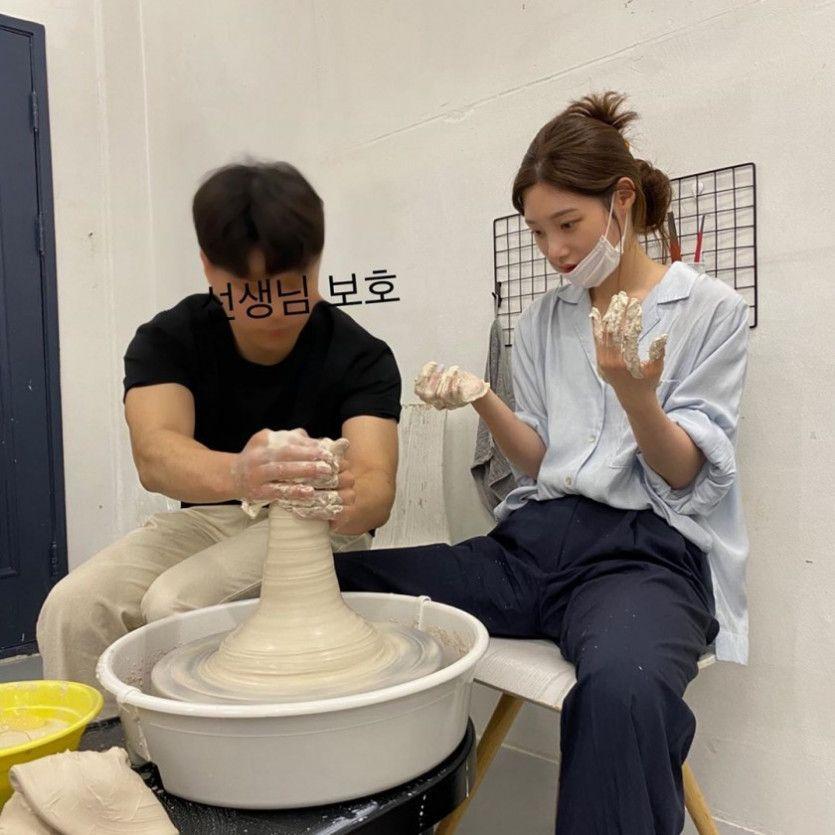 정채연 인스타_도자기5
