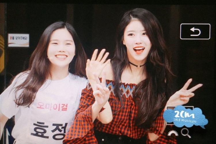 츨근 미주 따라하는 오마이걸 효정1