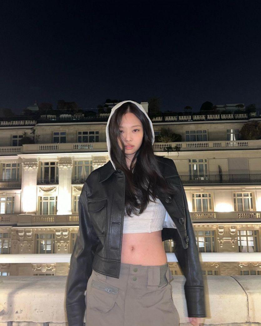제니 인스타_배꼽2