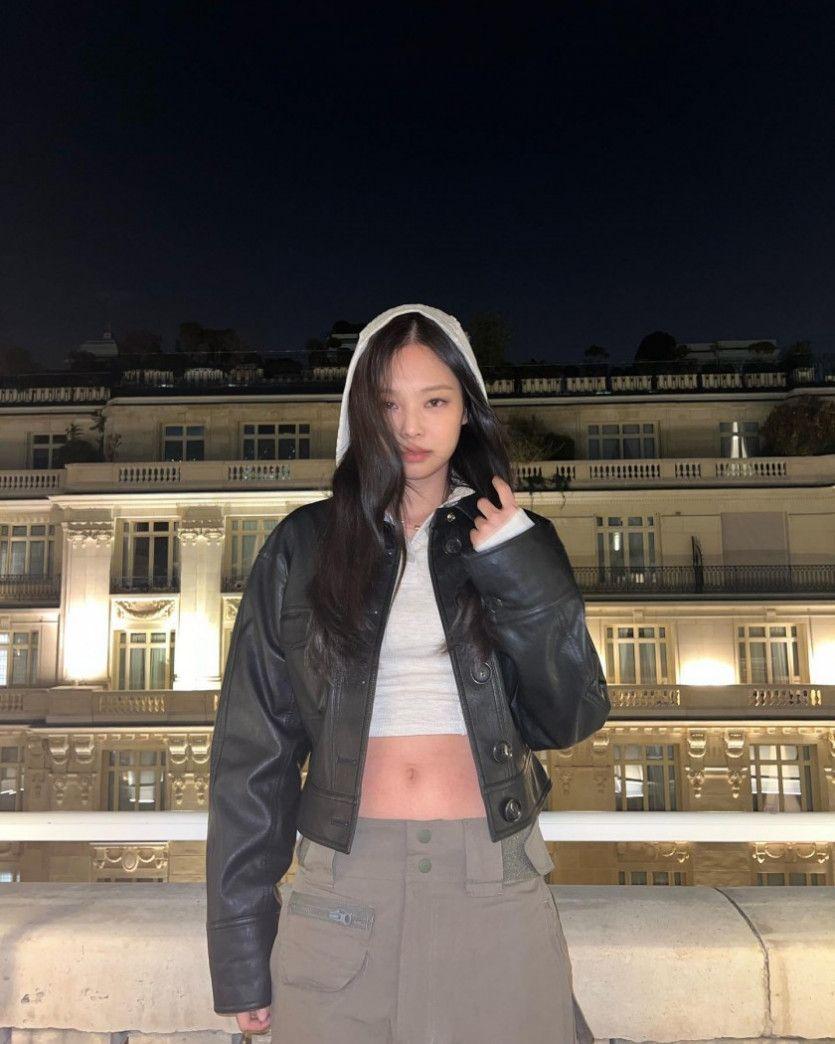 제니 인스타_배꼽3
